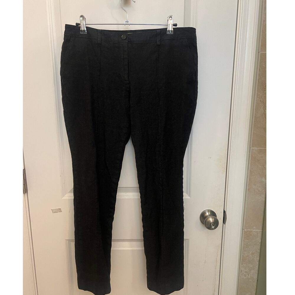 Burberry London Wool Tailored Trousers Charcoal Pant Quiet Luxury Corporate Chic